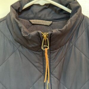 J. Crew Men's blue Quilted Vest
